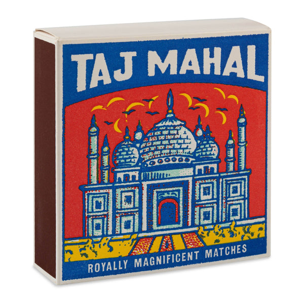 Taj Mahal- cerillas de seguridad