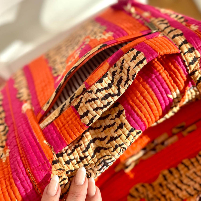 Bolsa de viaje grande Poppy Tiger