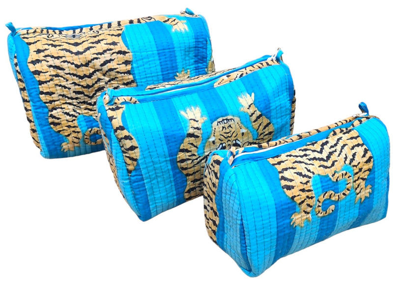 Set de viaje Tibetan Tiger de 3 piezas: Naranja y Rosa