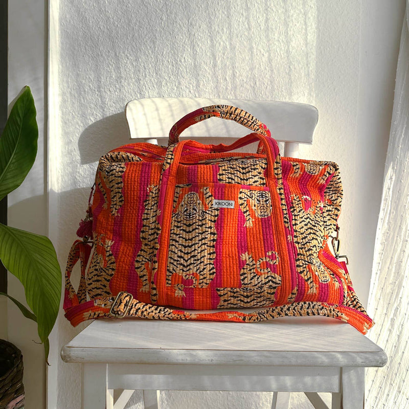 Bolsa de viaje grande Poppy Tiger