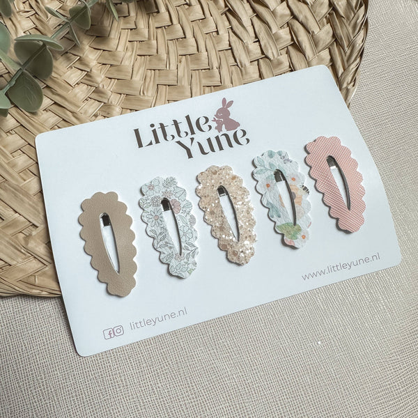 Pinzas para el cabello Noe media