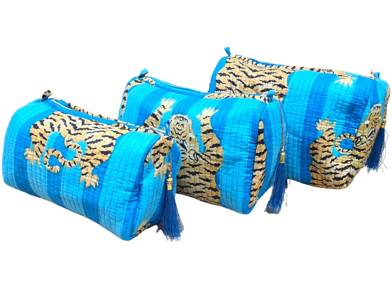 Set de viaje Tibetan Tiger de 3 piezas: Naranja y Rosa