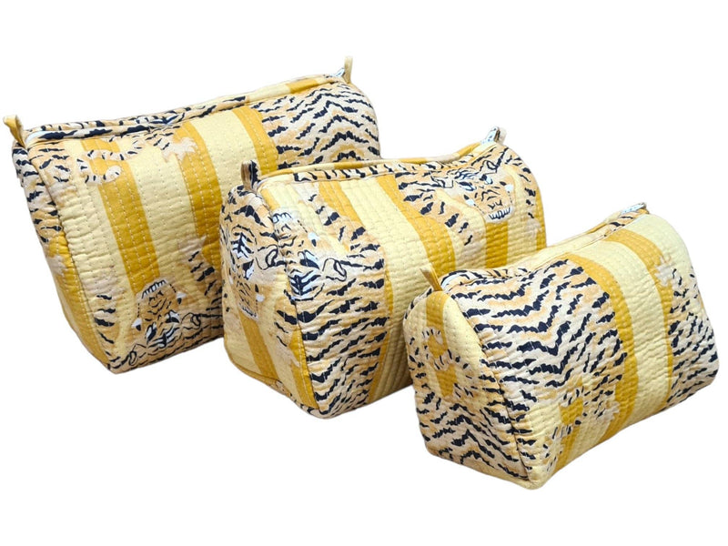 Set de viaje Tibetan Tiger de 3 piezas: Naranja y Rosa