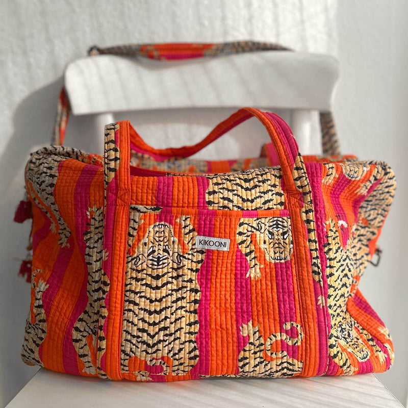 Bolsa de viaje grande Poppy Tiger