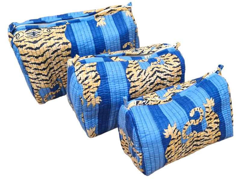 Set de viaje Tibetan Tiger de 3 piezas: Naranja y Rosa