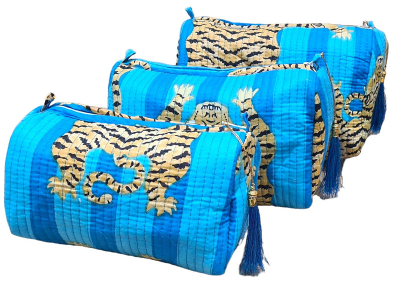 Set de viaje Tibetan Tiger de 3 piezas: Naranja y Rosa