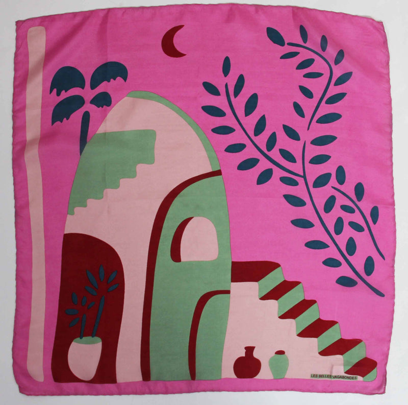 LES BELLES VAGABONDES Mini Kasbah Fucsia