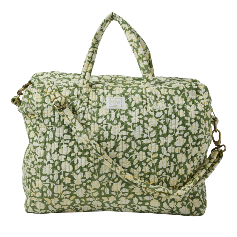 BONHEUR DU JOUR Bolso acolchado grande Jaya Vert