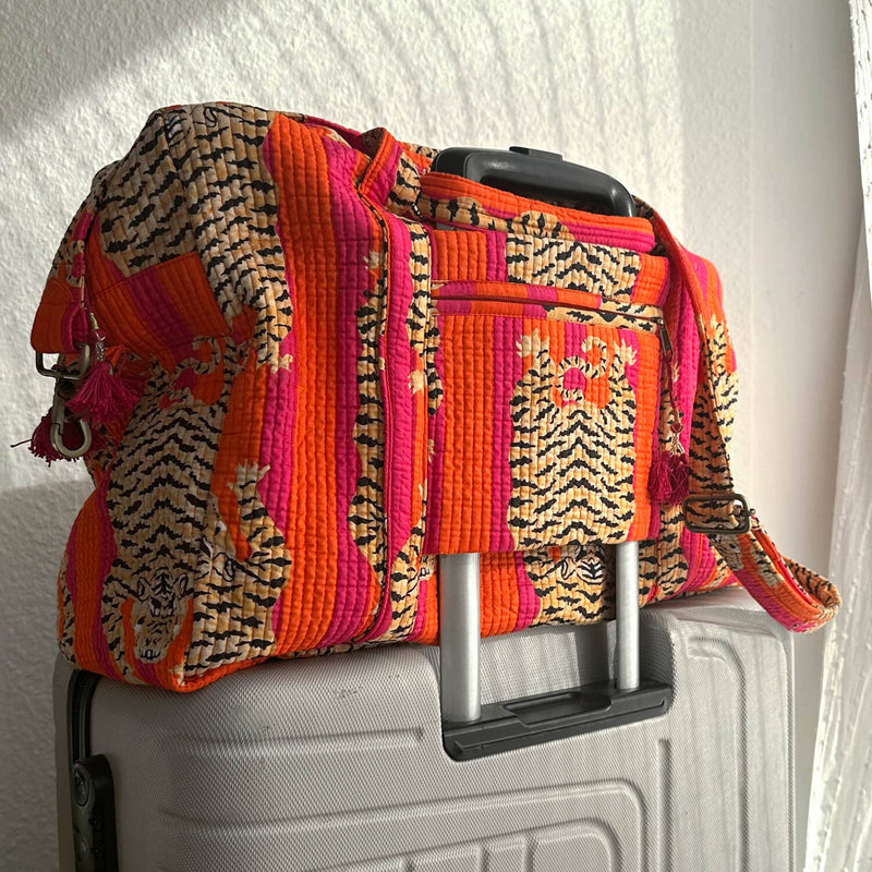 Bolsa de viaje grande Poppy Tiger