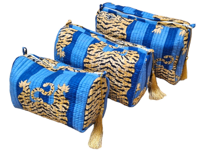 Set de viaje Tibetan Tiger de 3 piezas: Naranja y Rosa