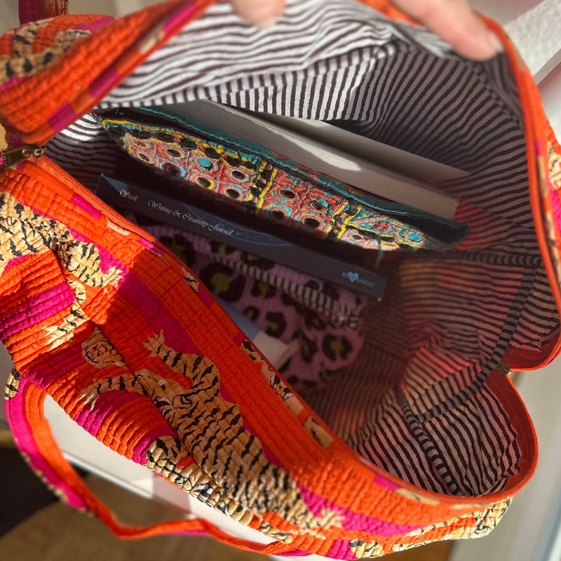 Bolsa de viaje grande Poppy Tiger