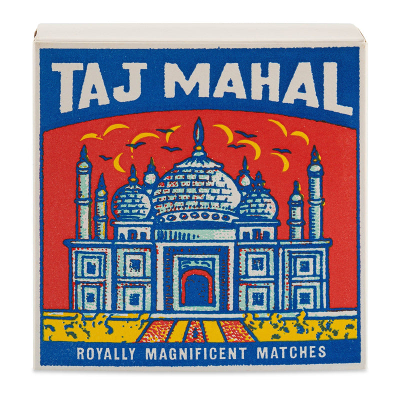 Taj Mahal- cerillas de seguridad