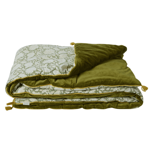 BONHEUR DU JOUR Plaid de sofá  Chandra Kaki