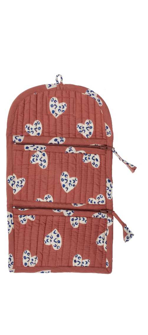 BONHEUR DU JOUR Molly Money Coeur Sauvage Terracota