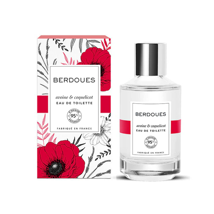BERDOUES Eau de Toilette de avena y amapola