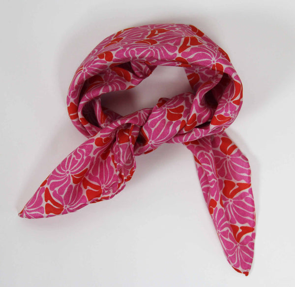 LES BELLES VAGABONDES Mini Plumeria Fucsia