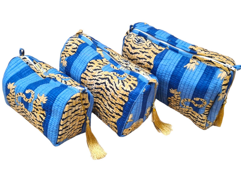 Set de viaje Tibetan Tiger de 3 piezas: Naranja y Rosa