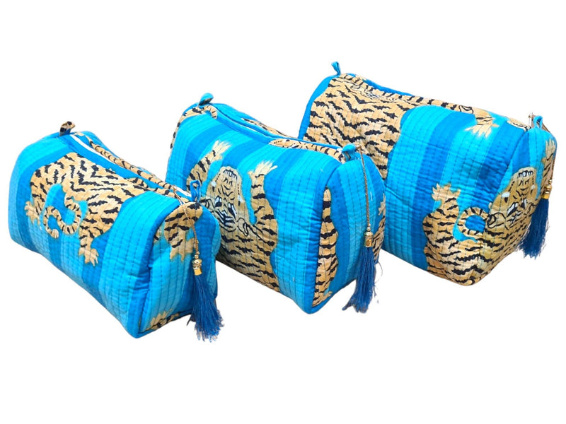 Set de viaje Tibetan Tiger de 3 piezas: Naranja y Rosa