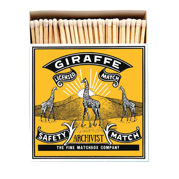 Giraffe  - Cerillas de seguridad