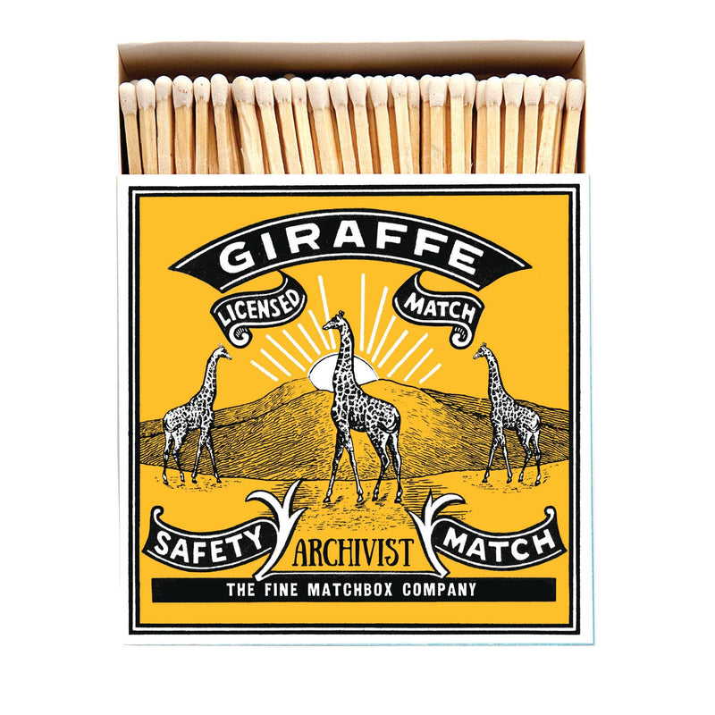 Giraffe  - Cerillas de seguridad
