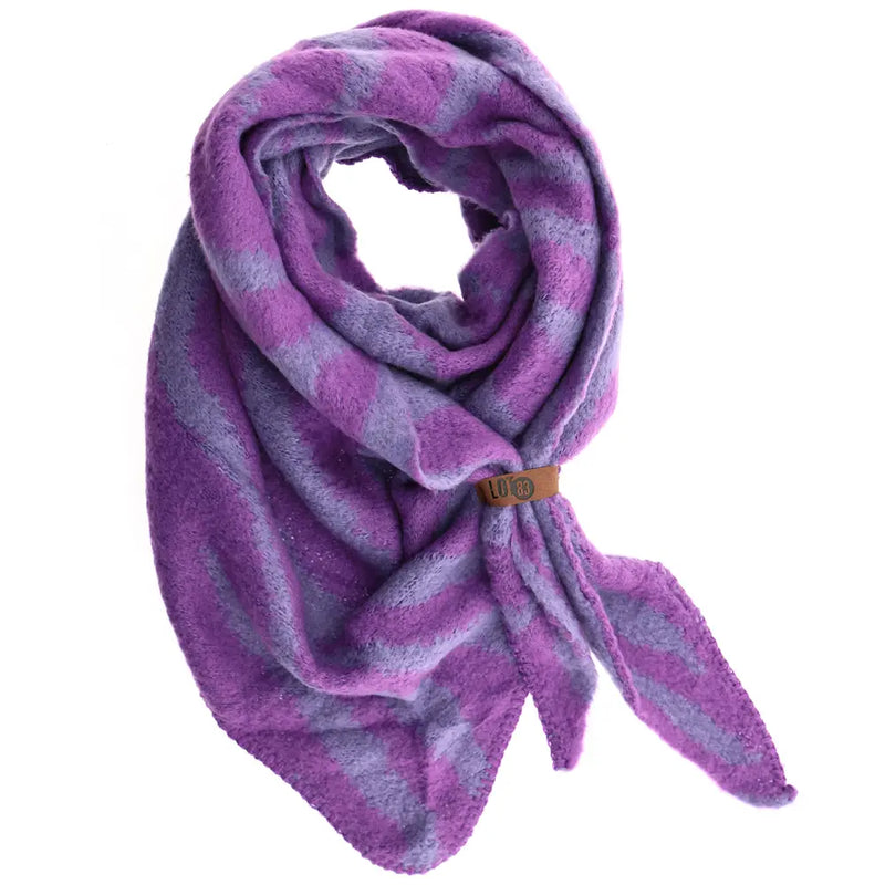 LOT83 Bufanda Nina Cebra VARIOS COLORES