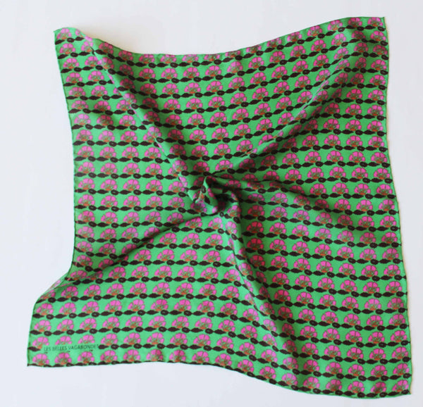 LES BELLES VAGABONDES Mini Bagatelle Vert Green