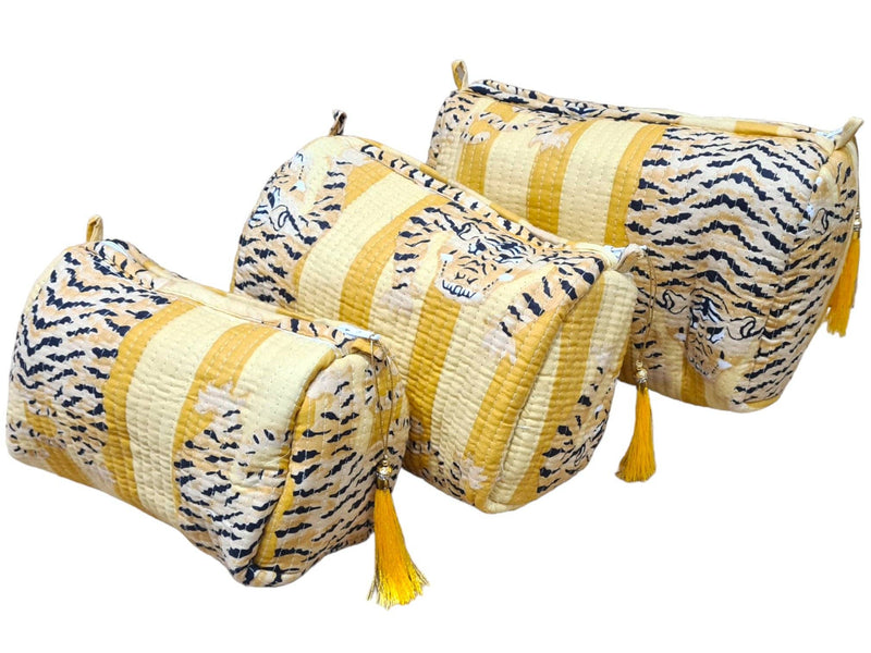 Set de viaje Tibetan Tiger de 3 piezas: Naranja y Rosa