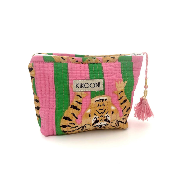 Mini bolsa hecha a mano «Poppy Tiger Candy»
