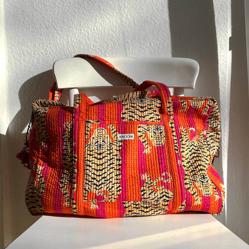 Bolsa de viaje grande Poppy Tiger