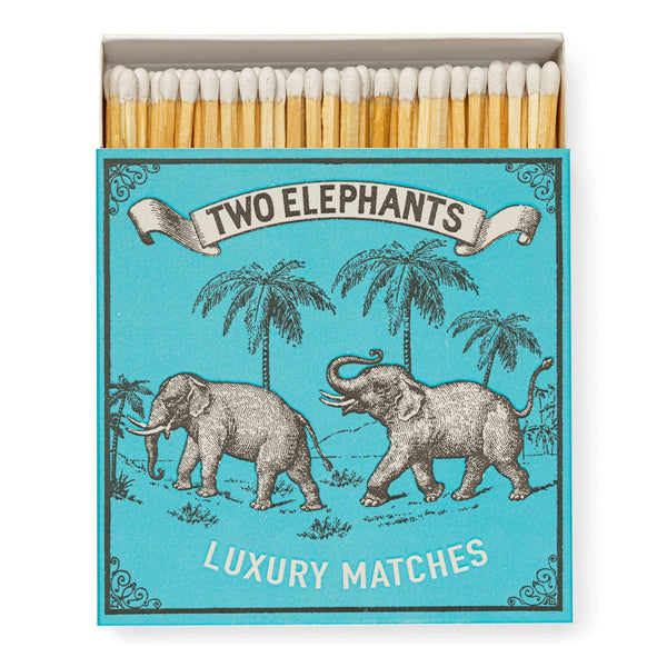 Two Elephants - Cerillas de seguridad
