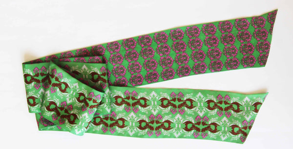 LES BELLES VAGABONDES Diadema verde de María Antonieta