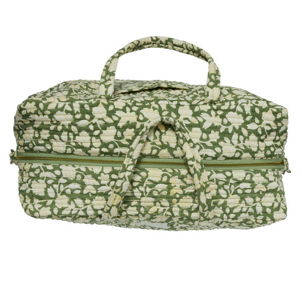 BONHEUR DU JOUR Bolso acolchado grande Jaya Vert