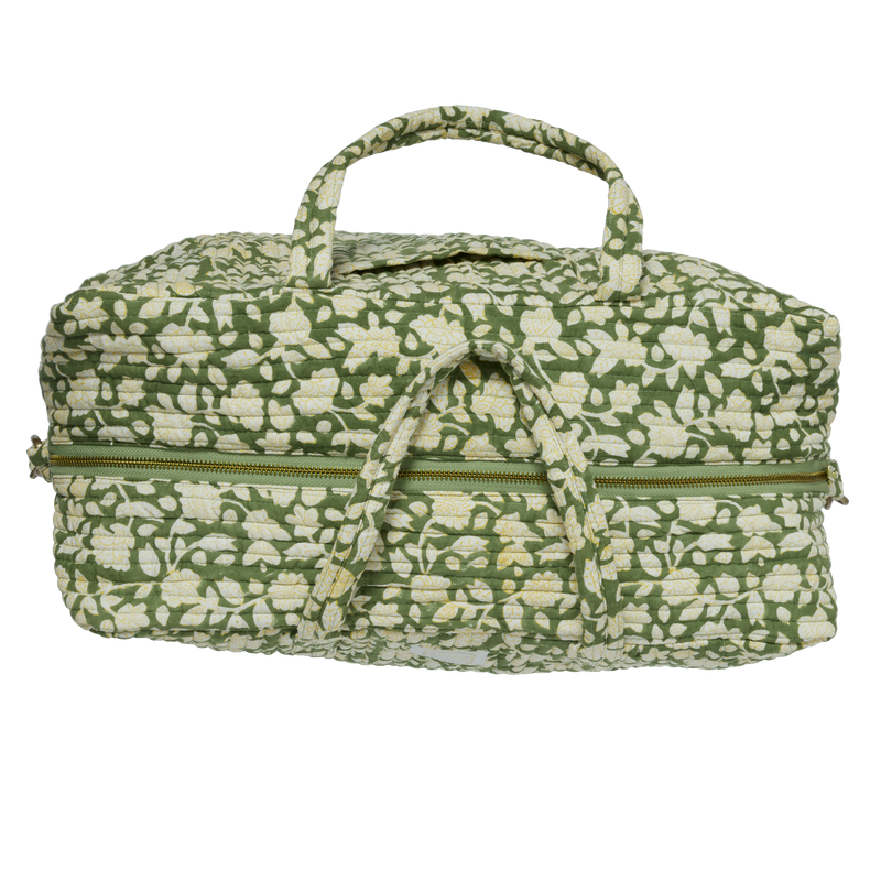 BONHEUR DU JOUR Bolso acolchado grande Jaya Vert