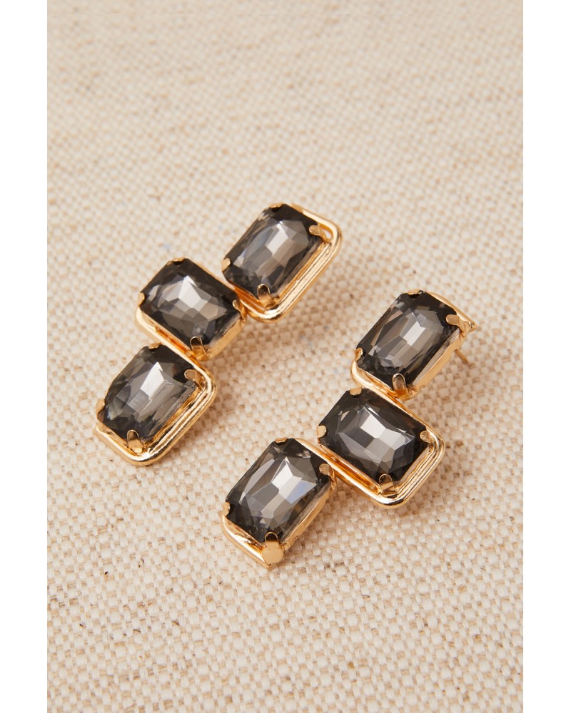 LATIDO Pendientes semi cruz