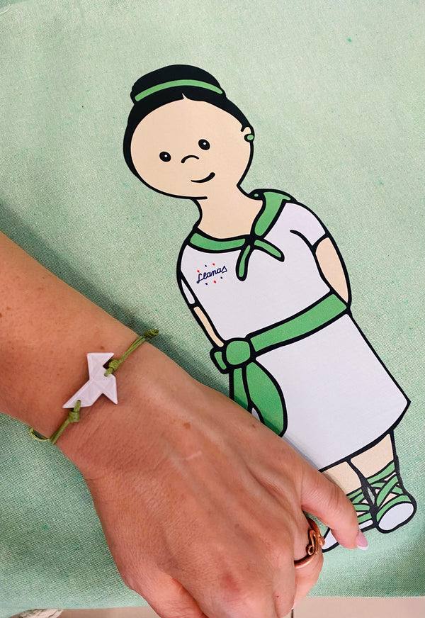 PULSERA LAURENTINA "PAJARITA"
