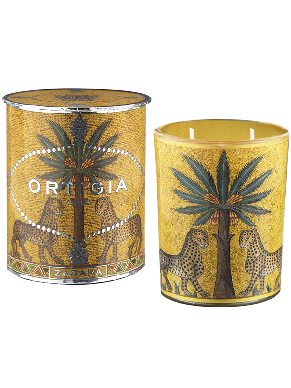 ORTIGIA Vela decorada mediana Zagara