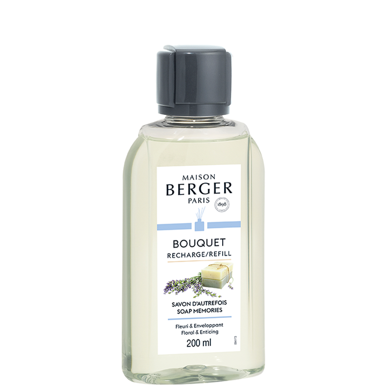 Recarga de bouquet  de jabón de antaño