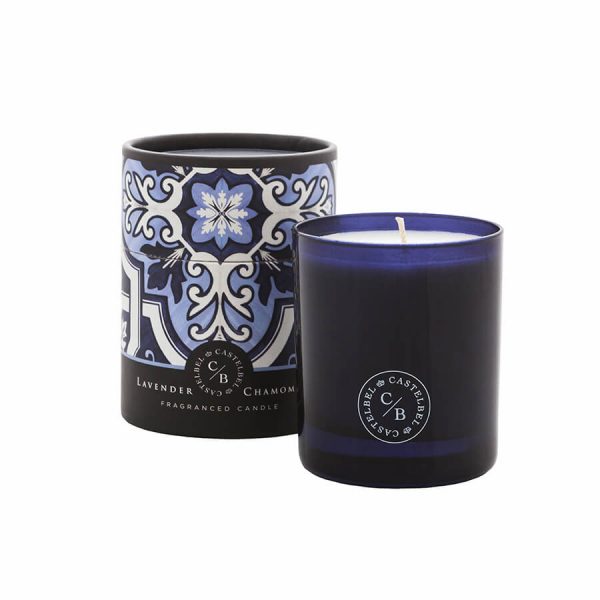 Vela aromática de lavanda y manzanilla