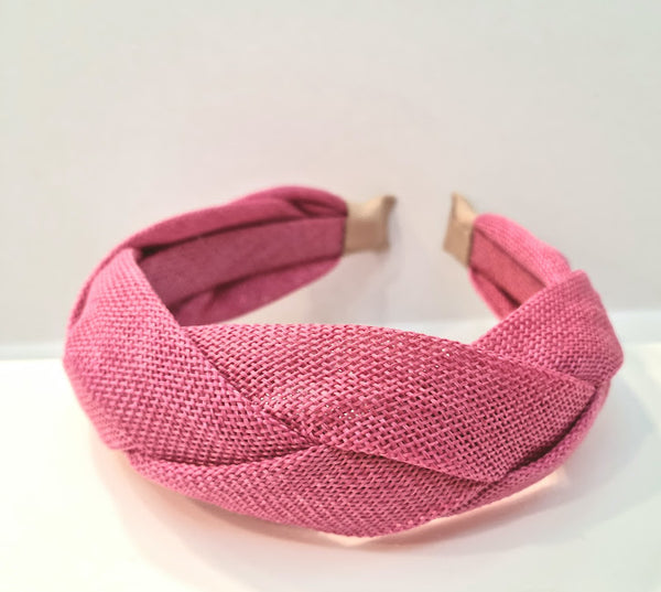 DIADEMA RAFIA COLORES