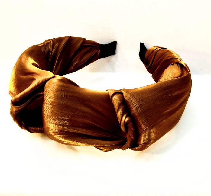 DIADEMA TEJIDO FRUNCIDA