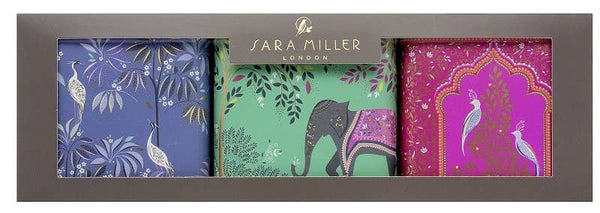 Set de 3 cajas cuadradas PM ass - Sara Miller London (India)