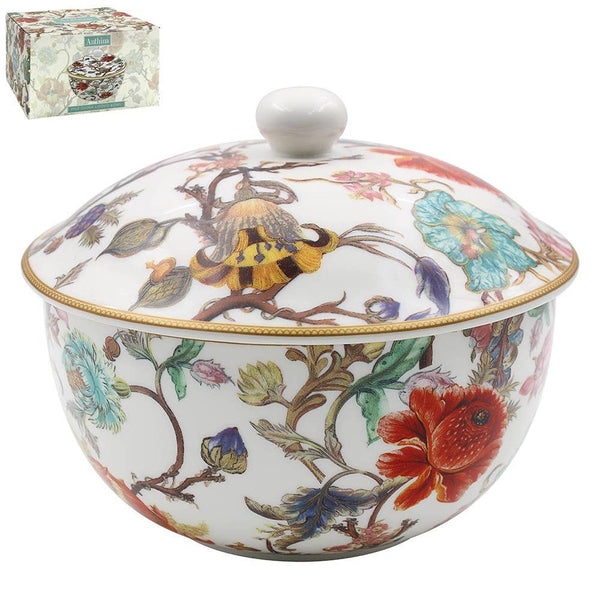 Caja para caramelos de porcelana (15x12 cm/H) - Anthina Blue